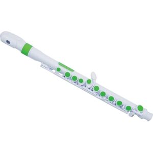 Nuvo jFlute 2.0 in white and green Nuvo jFlute 2.0 in white and green