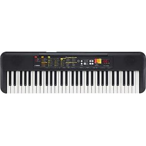 Yamaha PSR-F52 Digital Keyboard,Compact digital keyboard for beginners with 61 keys, 144 instrument voices and 158 accompaniment styles,black,920 mm × 266 mm × 73 mm Yamaha PSR-F52 Digital Keyboard,Compact digital keyboard for beginners with 61 keys, 144 instrument voices and 158 accompaniment styles,black,920 mm × 266 mm × 73 mm