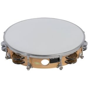 Gewa Tambourine Traditional with jingles, wooden frame tambourine (tunable wooden frame made of maple, plastic head, 16 pairs of steel jingles, perfect for school classes & percussion ensembles). Gewa Tambourine Traditional with jingles, wooden frame tambourine (tunable wooden frame made of maple, plastic head, 16 pairs of steel jingles, perfect for school classes & percussion ensembles).
