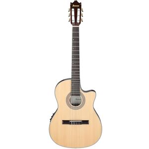 Ibanez GA35TCE-NT Classical Electro Acoustic Guitar – Thinline Cutaway Nylon String with Spruce Top, Sapele Back & Sides, Undersaddle Pickup, AEQ210T Preamp & Onboard Tuner Natural High Gloss Ibanez GA35TCE-NT Classical Electro Acoustic Guitar – Thinline Cutaway Nylon String with Spruce Top, Sapele Back & Sides, Undersaddle Pickup, AEQ210T Preamp & Onboard Tuner Natural High Gloss