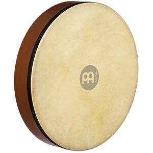 Meinl Percussion Hand Drum Instrument Medium-Small Hand Drum with Goat Skin Diameter 14 Inches Siam Oak, Brown (HD14AB) Meinl Percussion Hand Drum Instrument Medium-Small Hand Drum with Goat Skin Diameter 14 Inches Siam Oak, Brown (HD14AB)