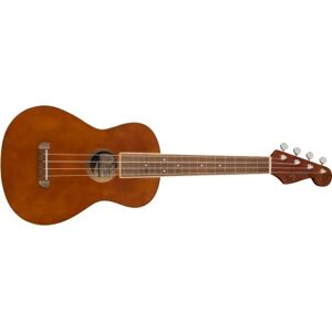Fender Avalon Tenor Ukulele for Adults and Kids, Basswood Construction, Walnut Fingerboard, Classic Stratocaster Headstock, in Natural Fender Avalon Tenor Ukulele for Adults and Kids, Basswood Construction, Walnut Fingerboard, Classic Stratocaster Headstock, in Natural