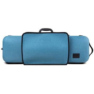 Gewa 309130 Organic Violin Case A 4/4 with Music Pocket, Side Handle, Adjustable Neck Rest Colour: Blue Gewa 309130 Organic Violin Case A 4/4 with Music Pocket, Side Handle, Adjustable Neck Rest Colour: Blue