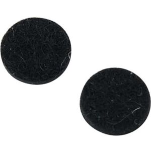 GEWA stop felt saxophone finger plates, colour black, diameter 12 mm, thickness 2 mm, pack of 25 pieces GEWA stop felt saxophone finger plates, colour black, diameter 12 mm, thickness 2 mm, pack of 25 pieces