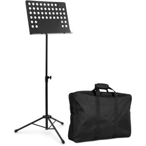 Tiger Mad About MUS27-BG Orchestra Music Stand with Integrated Page Holders and a Carry Bag Included – Black Tiger Mad About MUS27-BG Orchestra Music Stand with Integrated Page Holders and a Carry Bag Included – Black