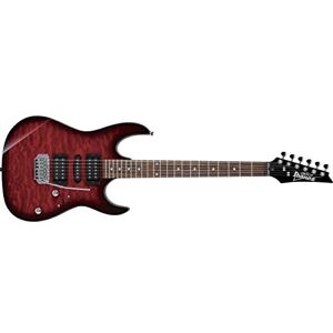 Ibanez Gio GRX70QA-TRB Transparent Red Burst Electric Guitar Ibanez Gio GRX70QA-TRB Transparent Red Burst Electric Guitar