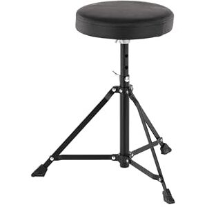 Gewa PURE Drummer Thrones round seat DT-90 black, adjustable height, single braced Gewa PURE Drummer Thrones round seat DT-90 black, adjustable height, single braced