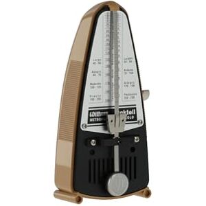 Wittner Metronome Taktell Piccolo Series 830 Plastic casing Without bell Light brown Mechanically wound No batteries required Made in Germany Wittner Metronome Taktell Piccolo Series 830 Plastic casing Without bell Light brown Mechanically wound No batteries required Made in Germany
