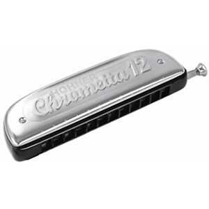 Hohner 255-C Chrometta 12 Harmonica, Chromatic, Key of C Hohner 255-C Chrometta 12 Harmonica, Chromatic, Key of C