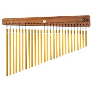 Meinl Percussion Mountable Studio Chime Small Musical Instrument with 27 Sound Bars Mountable 1-row Wood and Aluminum, Natural and Gold (CH27ST) Meinl Percussion Mountable Studio Chime Small Musical Instrument with 27 Sound Bars Mountable 1-row Wood and Aluminum, Natural and Gold (CH27ST)