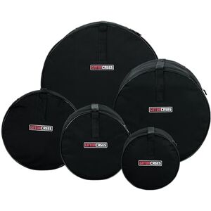Gator Cases GP-FUSION16 Standard Padded Nylon Bag, 5 pack Set for Fusion Style Drum Kits with 16" Floor Tom Gator Cases GP-FUSION16 Standard Padded Nylon Bag, 5 pack Set for Fusion Style Drum Kits with 16" Floor Tom