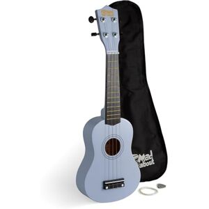 Mad About SU8 Soprano Ukulele – Lavender Blue with Gig Bag, Pick, and Spare Strings – Great for Schools and Beginners, Includes Carbon Black Strings for Improved Tuning Mad About SU8 Soprano Ukulele – Lavender Blue with Gig Bag, Pick, and Spare Strings – Great for Schools and Beginners, Includes Carbon Black Strings for Improved Tuning