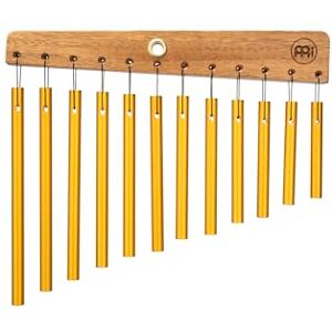 Meinl Percussion Mountable Series Chime Very Small Musical Instrument with 12 Sound Bars Mountable 1-row Wood and Aluminum, Natural and Gold (CH12) Meinl Percussion Mountable Series Chime Very Small Musical Instrument with 12 Sound Bars Mountable 1-row Wood and Aluminum, Natural and Gold (CH12)
