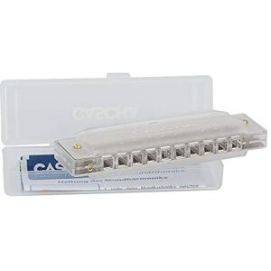 CASCHA Fun Blues Harmonica in C Major Diatonic 10-Hole Harmonica for Children and Adults Modern Semi-Transparent Design High Quality & Long Life Blues Harp Transparent CASCHA Fun Blues Harmonica in C Major Diatonic 10-Hole Harmonica for Children and Adults Modern Semi-Transparent Design High Quality & Long Life Blues Harp Transparent
