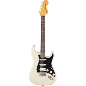 Fender Squier by Classic Vibe™ ‘70s Stratocaster® HT HSS, Laurel Fingerboard, Black Pickguard, Olympic White Fender Squier by Classic Vibe™ ‘70s Stratocaster® HT HSS, Laurel Fingerboard, Black Pickguard, Olympic White