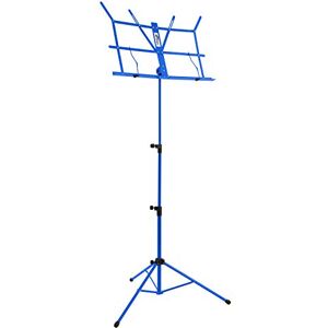 Tiger MUS49-BL Portable Easy-Folding Sheet Music Stand – Blue Tiger MUS49-BL Portable Easy-Folding Sheet Music Stand – Blue