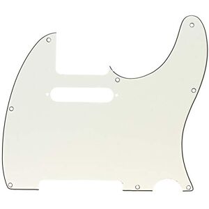 Fender Plaque Telecaster 8 Trous Parchment Fender Plaque Telecaster 8 Trous Parchment