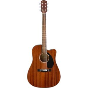 Fender CD-60SCE Dreadnought Electro-Acoustic Guitar, All-Mahogany Body, Suitable for Beginners and Intermediate Guitarists, Includes Complimentary Virtual Lessons Fender CD-60SCE Dreadnought Electro-Acoustic Guitar, All-Mahogany Body, Suitable for Beginners and Intermediate Guitarists, Includes Complimentary Virtual Lessons