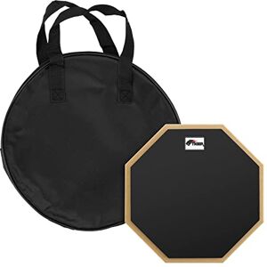 Tiger TDA4-10 10" Drum Practice Pad with Carry Bag Desktop or Stand Mountable Black Tiger TDA4-10 10" Drum Practice Pad with Carry Bag Desktop or Stand Mountable Black
