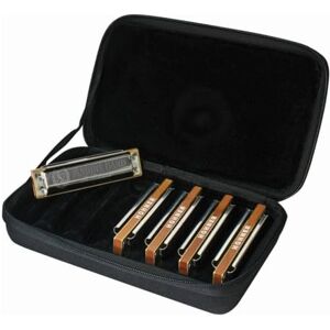 Hohner MBC5 Marine B- 1896 5 Pack Harmonicas Includes Keys G, A, C,D & E (Black) Hohner MBC5 Marine B- 1896 5 Pack Harmonicas Includes Keys G, A, C,D & E (Black)