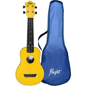 Flight , 4-String Travel Series Soprano Ukulele, Yellow (TUS-35YW) Flight , 4-String Travel Series Soprano Ukulele, Yellow (TUS-35YW)