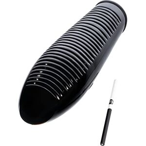 Meinl Percussion Fiberglass Guiro Instrument Hollow Musical Instrument with Rubber Ringed Grip Holes 3 Striking Surfaces Fiberglass, Black (GU7BK) Meinl Percussion Fiberglass Guiro Instrument Hollow Musical Instrument with Rubber Ringed Grip Holes 3 Striking Surfaces Fiberglass, Black (GU7BK)