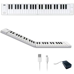 Carry-on Blackstar BA203012 Folding Piano 49 Keys Portable Piano Keyboard USB MIDI Controller with Built in USB Rechargeable Battery Carry-on Blackstar BA203012 Folding Piano 49 Keys Portable Piano Keyboard USB MIDI Controller with Built in USB Rechargeable Battery
