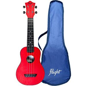 Flight , 4-String Travel Series Soprano Ukulele, Red (TUS-35RD) Flight , 4-String Travel Series Soprano Ukulele, Red (TUS-35RD)
