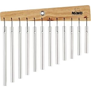 Nino Percussion Chimes Instrument – 12 Sound Bars – Gift Idea for Children from 4 Years – Wood and Aluminium, Natural (NINO600) Nino Percussion Chimes Instrument – 12 Sound Bars – Gift Idea for Children from 4 Years – Wood and Aluminium, Natural (NINO600)