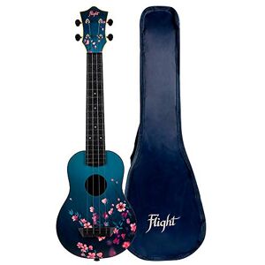Flight Ukuleles TUSL32 Long Neck ABS Travel Ukulele Sakura Flight Ukuleles TUSL32 Long Neck ABS Travel Ukulele Sakura