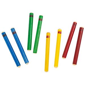 Percussion Plus Claves 7.5'' pack of 4 pairs Percussion Plus Claves 7.5'' pack of 4 pairs