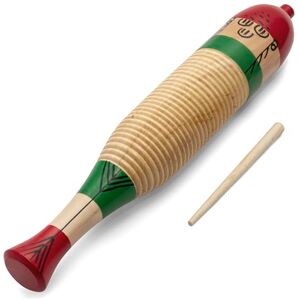 Tiger GUI7-NT Wooden Fish Guiro with Wooden Scraper/Beater School Percussion Instrument Tiger GUI7-NT Wooden Fish Guiro with Wooden Scraper/Beater School Percussion Instrument