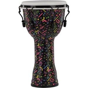 Gewa Liberty Djembé Mechanically Tuned Diameter: 10" (25.4 cm), Height: 19.5" (49 cm) Number of Tension Hooks: 6 Pattern: Crazy Neon Gewa Liberty Djembé Mechanically Tuned Diameter: 10" (25.4 cm), Height: 19.5" (49 cm) Number of Tension Hooks: 6 Pattern: Crazy Neon