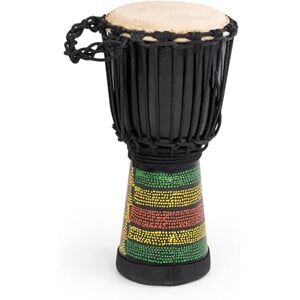 Generic Percussion Workshop PW740-1 7-Inch Head Kente Djembe Drum Generic Percussion Workshop PW740-1 7-Inch Head Kente Djembe Drum