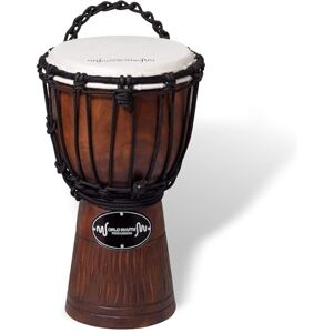World Rhythm Djembe Drum 30cm (12”) with 7” Synthetic Head – Rope-Tuned Hand-Carved African-Style Drum for Performers, Drum Circles, Schools, Group Workshops World Rhythm Djembe Drum 30cm (12”) with 7” Synthetic Head – Rope-Tuned Hand-Carved African-Style Drum for Performers, Drum Circles, Schools, Group Workshops