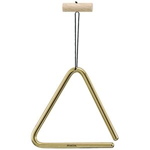 Meinl Percussion Brass Triangle Instrument Medium-Large Sound Triangle with Holder Diamter 6 Inches Including Beater Brass, Gold (TRI15B) Meinl Percussion Brass Triangle Instrument Medium-Large Sound Triangle with Holder Diamter 6 Inches Including Beater Brass, Gold (TRI15B)