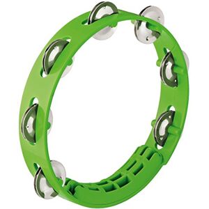 Nino Percussion Compact Tambourine Instrument Musical Instrument for Children from 3 Years Diameter 8 inch Plastic, Green (NINO49GG) Nino Percussion Compact Tambourine Instrument Musical Instrument for Children from 3 Years Diameter 8 inch Plastic, Green (NINO49GG)