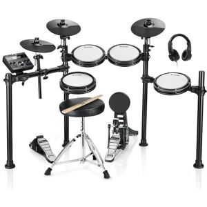 Donner DED-200 Electric Drum Set With Drum Throne/Maple Stick/Earphone/Audio Cable Donner DED-200 Electric Drum Set With Drum Throne/Maple Stick/Earphone/Audio Cable