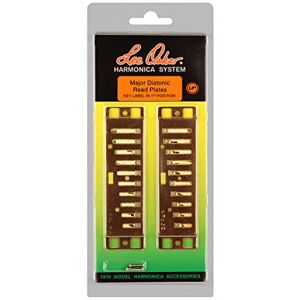 Lee Major Diatonic Replacement Reed Plates Key of Low F # Lee Major Diatonic Replacement Reed Plates Key of Low F #
