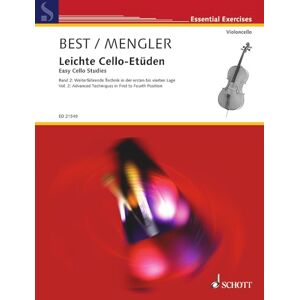 Easy Cello Studies: Further Techniques in First to Fourth Position. Vol. 2. cello. Easy Cello Studies: Further Techniques in First to Fourth Position. Vol. 2. cello.