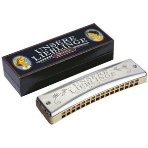 Hohner Our Preferred 32 g wooden bed base double diatonic harmonicas Hohner Our Preferred 32 g wooden bed base double diatonic harmonicas