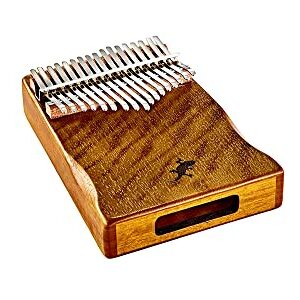 Ortega Guitars Kalimba C-Major Acoustic Percussion Series Thumb Piano with 17 Keys With Soundhole Including Accessories Phoebe, Natural (OKB3) Ortega Guitars Kalimba C-Major Acoustic Percussion Series Thumb Piano with 17 Keys With Soundhole Including Accessories Phoebe, Natural (OKB3)