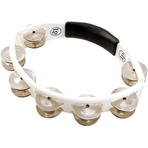 Drum Workshop LP Latin Percussion Tambourin Cyclop Handmodell weiß Stahlschellen zweireihig LP152 Drum Workshop LP Latin Percussion Tambourin Cyclop Handmodell weiß Stahlschellen zweireihig LP152