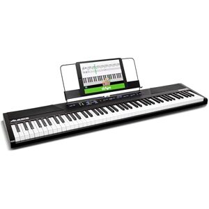 Alesis Recital 88 Key Digital Piano Keyboard with Semi Weighted Keys, Built-In Speakers and Piano Lessons Alesis Recital 88 Key Digital Piano Keyboard with Semi Weighted Keys, Built-In Speakers and Piano Lessons
