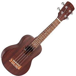 VINTAGE LAKA ACOUSTIC UKULELE & BAG ~ SOPRANO ~ CHOCOLATE VUS5CH VINTAGE LAKA ACOUSTIC UKULELE & BAG ~ SOPRANO ~ CHOCOLATE VUS5CH