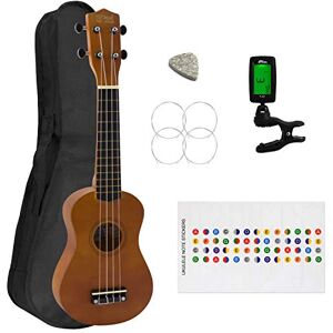 Mad About SU8-TU-NT Soprano Ukulele for Beginners in Natural with FREE Uke Bag & Tuner Mad About SU8-TU-NT Soprano Ukulele for Beginners in Natural with FREE Uke Bag & Tuner