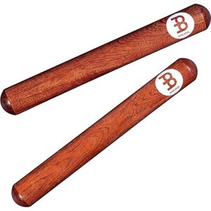 Meinl Percussion Wood Claves Classic 1 Pair of Cylindrical Claves With Cutting Sound Musical Instrument Walnut, Natural (CL1RW) Meinl Percussion Wood Claves Classic 1 Pair of Cylindrical Claves With Cutting Sound Musical Instrument Walnut, Natural (CL1RW)