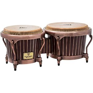 Tycoon Percussion MTBHC-ACT1 Master Hand Crafted Pinstripe Series 7" & 8½" Bongos Tycoon Percussion MTBHC-ACT1 Master Hand Crafted Pinstripe Series 7" & 8½" Bongos