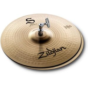 Zildjian S Family Series 14 Inch Hi-Hat Cymbals Pair Zildjian S Family Series 14 Inch Hi-Hat Cymbals Pair
