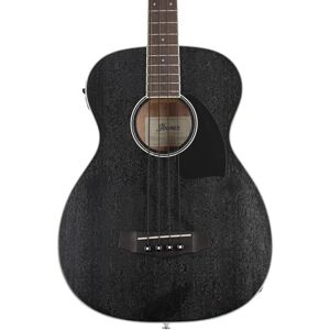 Ibanez PCBE14MH-WK Acoustic Bass Guitar Weathered Black Ibanez PCBE14MH-WK Acoustic Bass Guitar Weathered Black